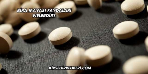 Bira Mayası Faydaları Nelerdir?