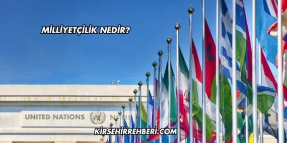 Milliyetçilik Nedir?