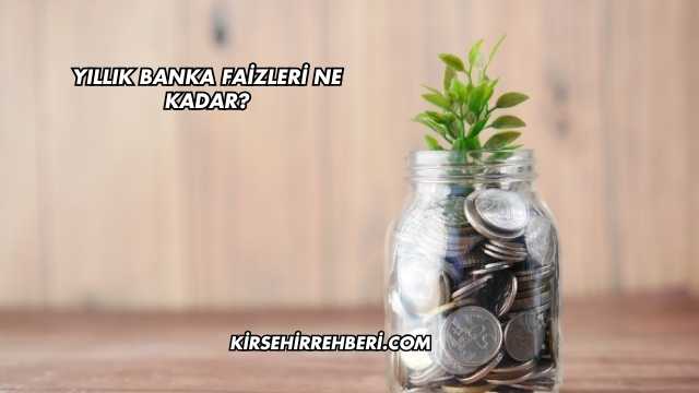 Yıllık Banka Faizleri Ne Kadar?