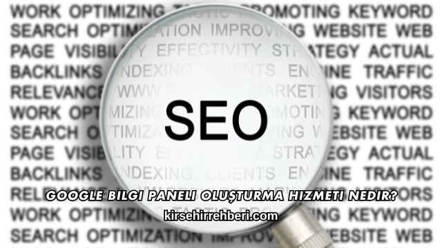 Google Bilgi Paneli Oluşturma Hizmeti Nedir?